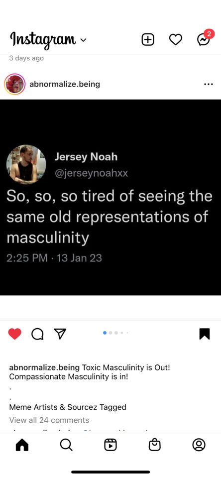 tweet repost on insta as meme