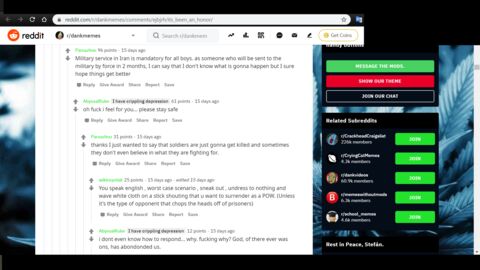 a close up of a web page with a bunch of different items