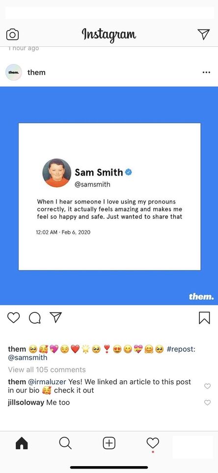 a screenshot of a twitter post with a photo of a man
